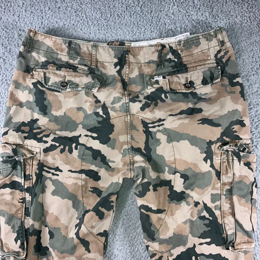 Levis Cargo Pants Men 36x31 Green Camo Outdoor Army Utility Grunge‎ Gorpcore y2k